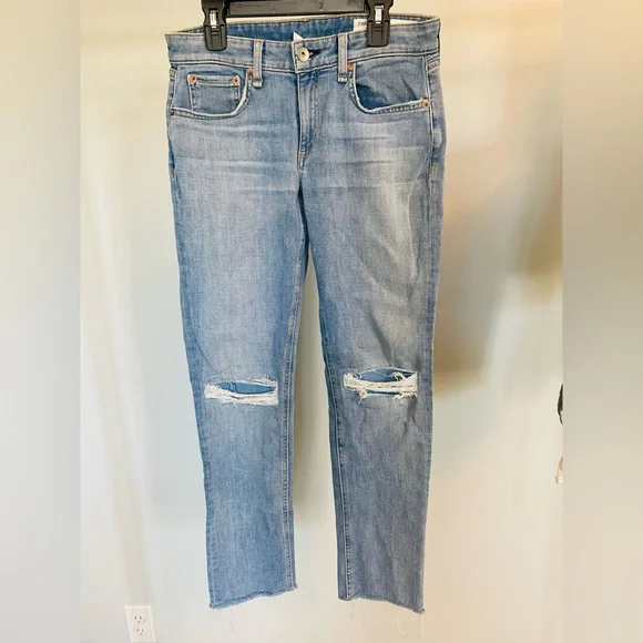 RAG & BONE Dre Low Rise Slim Boyfriend jeans size 24 - Picture 2 of 8